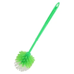  Silver Toilet Brush Round Handle