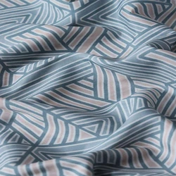 Geometric Printed Strip Fabric