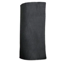 Black Knitted Denim Fabric