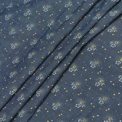 Printed Cotton Denim Fabric