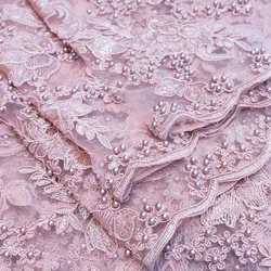 Embroidered Net Fabrics