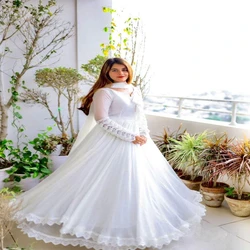 White Ladies Gown