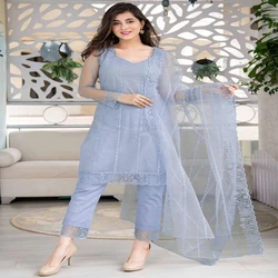 Salwar Chanderi Kameez