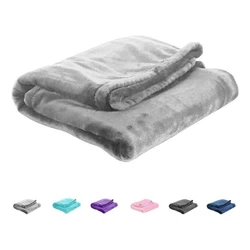 Soft Flannel Fleece Baby Blanke