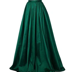 Long Silk Skirt