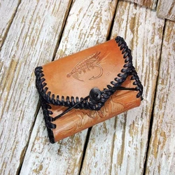 Fly Fishing Leather Wallet