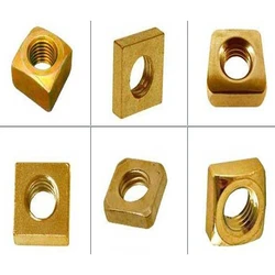 Brass Square Nut