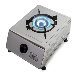 LPG Burner Gas Stove — Brass surface material portable