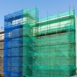Strong Material Fall Protection Safety Net Debris Containment