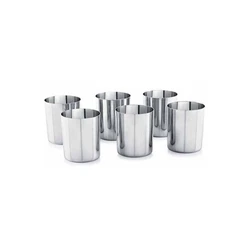 Plain Steel Water Glass
