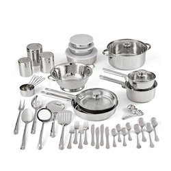 Steel Utensils Set — Home cooking stainless steel