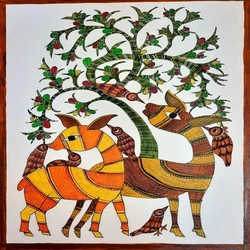 Gond Art Painting