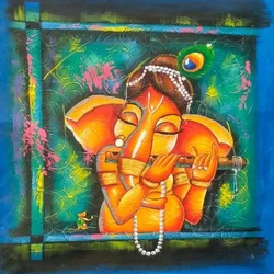 Acrylic Canvas Painting