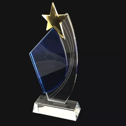 Glass Award Trophy