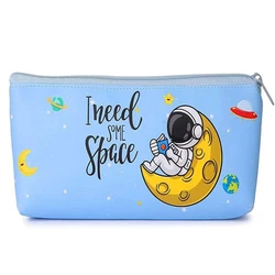 Blue Space Pen Pouch — Zipper closure Type all use