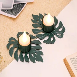 2 Leave Candle Stand