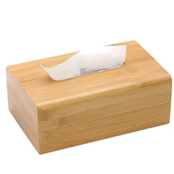 Bamboo Tissue Box 