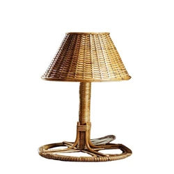 Handcrafted Bamboo Stand Lamp 