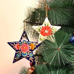 Paper Mache Christmas Tree Ornament