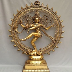 Brass Nataraja Statue