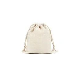 Drawstring Natural Cotton Bag