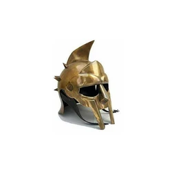 Antique Brass Helmet
