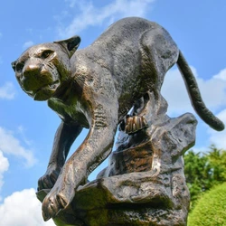 Cougar Aluminum Sculptures