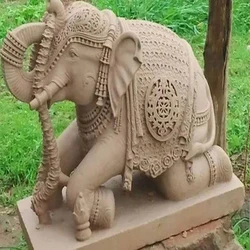 Elephant Sandstones Statues