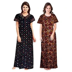 Comfortable Good Fabric Women's Nighty Online Shopping