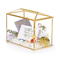 Wedding Glass Card Box