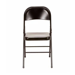 Mild Steel Chair — Designer standard size black