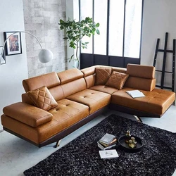 Modern Leather Sofa Set