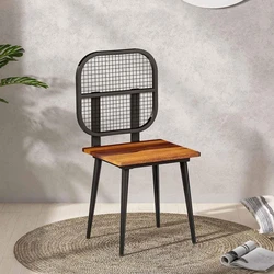 Metal Cafeteria Chair