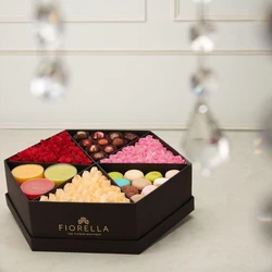 Chocolate Hexagon Box