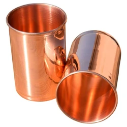 Plain Copper Glass