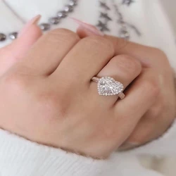 Heart Shape Grown Diamond