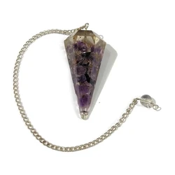 Amethyst Crystal Pendulum