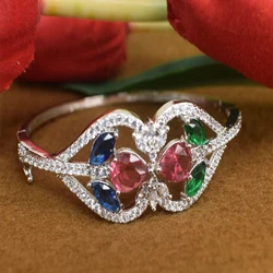 Multicolor Silver Bracelet