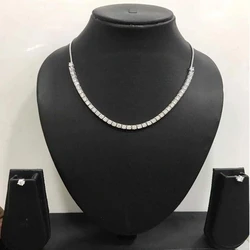 Casual Silver Necklace Set