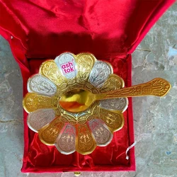 Gold Silver Bowl