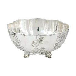 Silver Designer Bowl