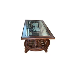Designer glass tables