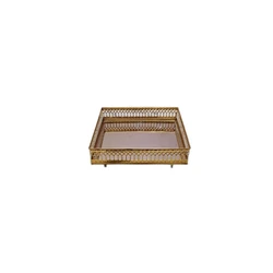Designer glass trays