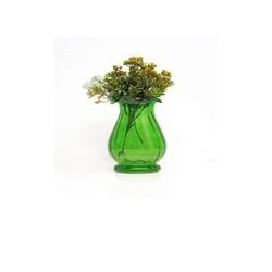 Glass flower vase