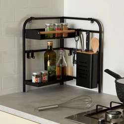Corner Kitchen Storage Rack