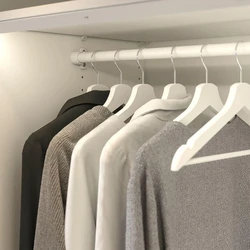 Clothes Wardrobe Hanger Rail