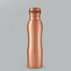 Curvy Copper Bottle
