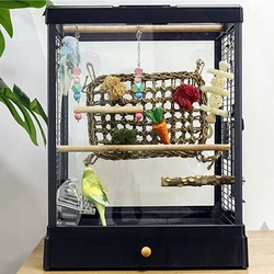 Glass Bird Cages