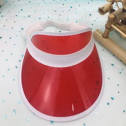 pvc visor cap