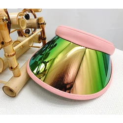 uv protection pvc sun visor hat
